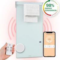 Hot Spot Crystal Spotless Smart, инфрачервен нагревател, 750 W,  бял, снимка 1 - Отоплителни печки - 44496022