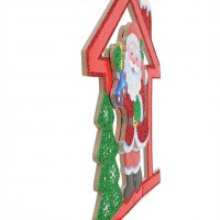 2589 Коледна украса 3D за стена Merry Christmas, 24 cm, снимка 8 - Декорация за дома - 35435184