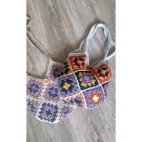 Дамски плетени чанти, ръчно изработени, модерна визия, снимка 17 - Чанти - 34899131