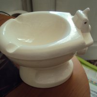 Пепелник във формата на тоалетна чиния, снимка 1 - Други - 30283793