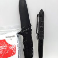 Сет за оцеляване нож,фенер,одеало,магнезиева пръчка, снимка 3 - Ножове - 39602280