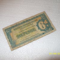 6 пенса 1946 г Британски военни пари, снимка 1 - Нумизматика и бонистика - 31036630