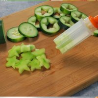 Уред за рязане на плодове и зеленчуци , снимка 5 - Аксесоари за кухня - 42209498