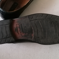 💕🧸Висококачествени черни мъжки обувки Genius от естествена кожа №46, снимка 4 - Ежедневни обувки - 44551914