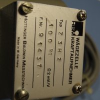 Тензодатчик HBM Z 3 H 2 100 kg , снимка 2 - Резервни части за машини - 31015188