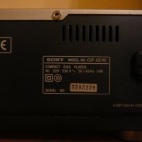 SONY CDP-XB740, снимка 8 - Ресийвъри, усилватели, смесителни пултове - 35325637
