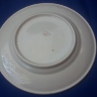 Ретро порцеланови чинии 6 бр за основно ястие с лого на Орбита, снимка 8 - Антикварни и старинни предмети - 38717720