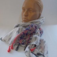 Дамски шал памучен, бохо стил - 163, снимка 4 - Шалове - 17700086