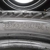 4бр зимни гуми 205/60/16 GISLAVED L0297, снимка 6 - Гуми и джанти - 44157147