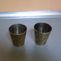 Бронзови чашки и подложки., снимка 12 - Декорация за дома - 36678794