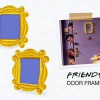 Рамка от сериала "Приятели" / Door Frame "Friends", снимка 1 - Картини - 30540156