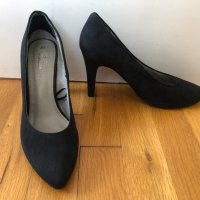 S'Oliver eлегантни велурени обувки, снимка 9 - Дамски обувки на ток - 44244283