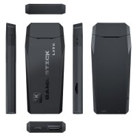 2.4G безжичен контролер Game-Pad TV Video Game Stick (4K Ultra HD Game Stick, черен), снимка 3 - Други игри и конзоли - 42792387