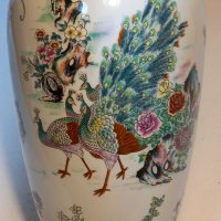 Китайска порцеланова ваза, снимка 5 - Вази - 38087749