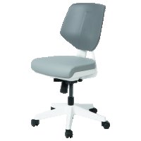 Работен офис стол SMART LUX - сив SIL, снимка 2 - Столове - 33728092