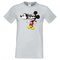 Мъжка тениска Mickey Mask Подарък,Изненада,Рожден ден, снимка 5 - Тениски - 36576181