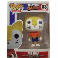 Фигурка Ahelos, Stumble guys, Meow, Пластмасова, 10 см, снимка 1 - Фигурки - 42895672