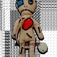 "ВУДУ КУКЛА – VOODOO DOLL" - Ръчна изработка, снимка 1 - Ръчно изработени сувенири - 44294942