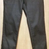 СТРАХОТЕН черен панталон с ципове, снимка 1 - Панталони - 42617872