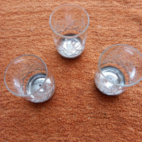 Красиви кристални чаши , снимка 2 - Чаши - 36399020