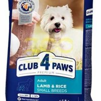 Club 4 Paws Lamb&Rice Dog Small Bred Adult Премиум храна с агнешко и ориз за пораснали кучета от дре, снимка 1 - За кучета - 38021911