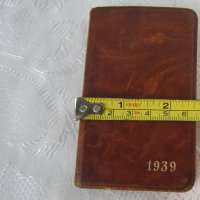 Тефтер бележник от 1939 г, снимка 9 - Антикварни и старинни предмети - 30108478