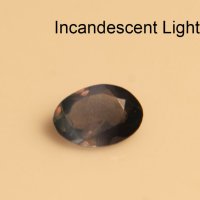 Естествен александрит 0.06ct Шри Ланка овална шлифовка, снимка 2 - Други - 42894692