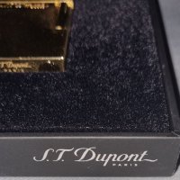 Запалка S.T.Dupont Ligne 2 със златно покритие., снимка 4 - Запалки - 38404351