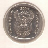 South Africa-2 Rand-2008-KM# 445-Aforika Borwa-South Africa, снимка 2 - Нумизматика и бонистика - 35452392