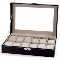 Луксозна кутия за 10 или 12 броя часовници, снимка 4 - Мъжки - 32167856