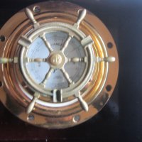 Уникален бронзов барометър рул във витрина , снимка 8 - Колекции - 36902468