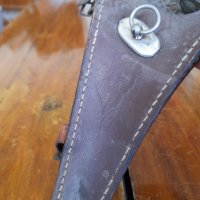 Стара кожена чантичка за велосипед,колело #5, снимка 7 - Антикварни и старинни предмети - 31827016