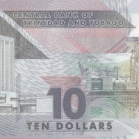 10 долара 2020, Тринидад и Тобаго, снимка 2 - Нумизматика и бонистика - 35338340