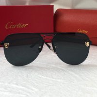 Cartier 2023 мъжки слънчеви очила авиатор унисекс дамски слънчеви очила , снимка 7 - Слънчеви и диоптрични очила - 42756966