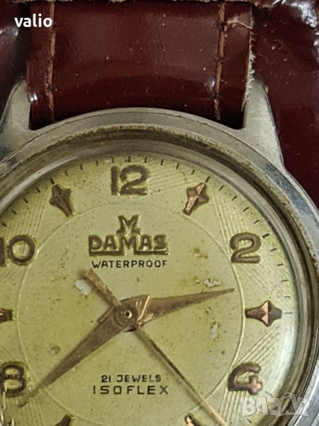 Швейцарски часовник DAMAS 21 jewels , снимка 1