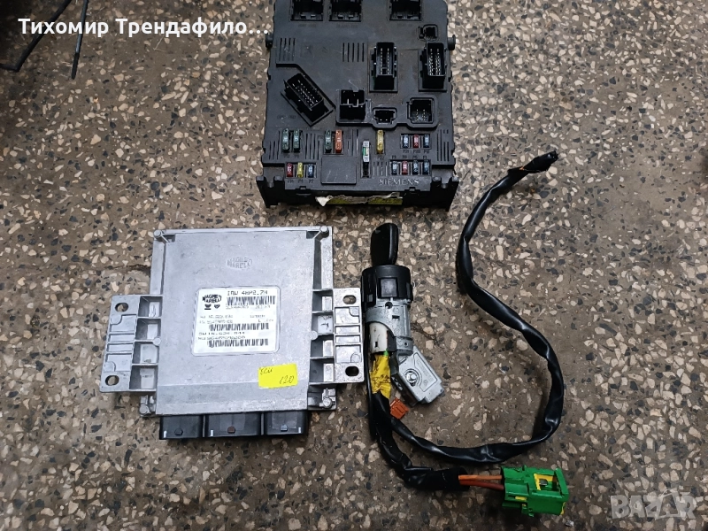 BSI CITROEN С-3 S118085300 J BSI F01 00 9650585680 , ECU IAW48P2.7H , 9645989480, снимка 1