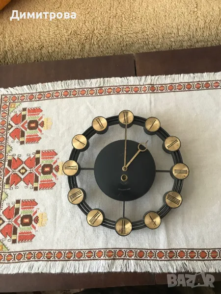 Стенен часовник Маяк, стенен часовник с батерия, снимка 1