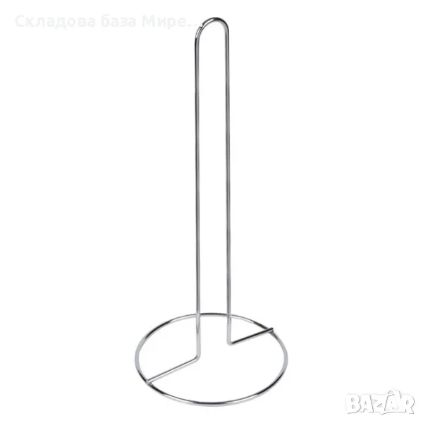 Поставка за кухненска хартия, Метална, 14x34 сантиметра, снимка 1