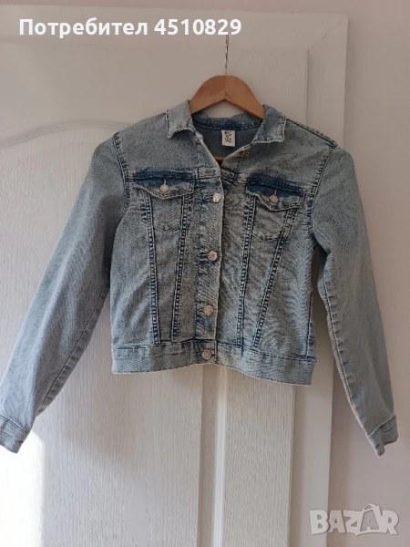 детско дънково яке, снимка 1