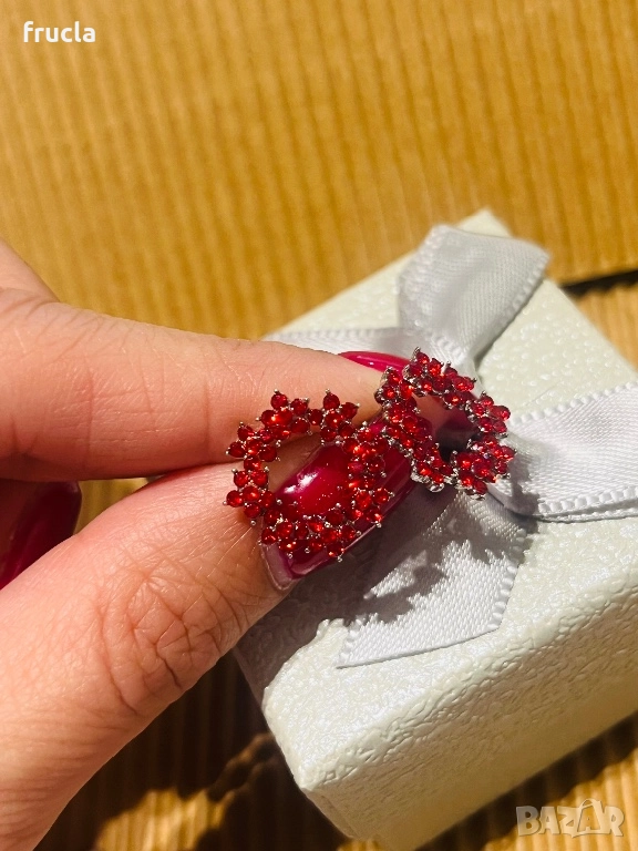 Обеци Коледен Венец , снимка 1