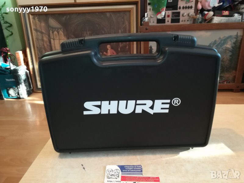 SHURE-ГОЛЯМ КУФАР ЗА МИКРОФОНИ 1901221616, снимка 1
