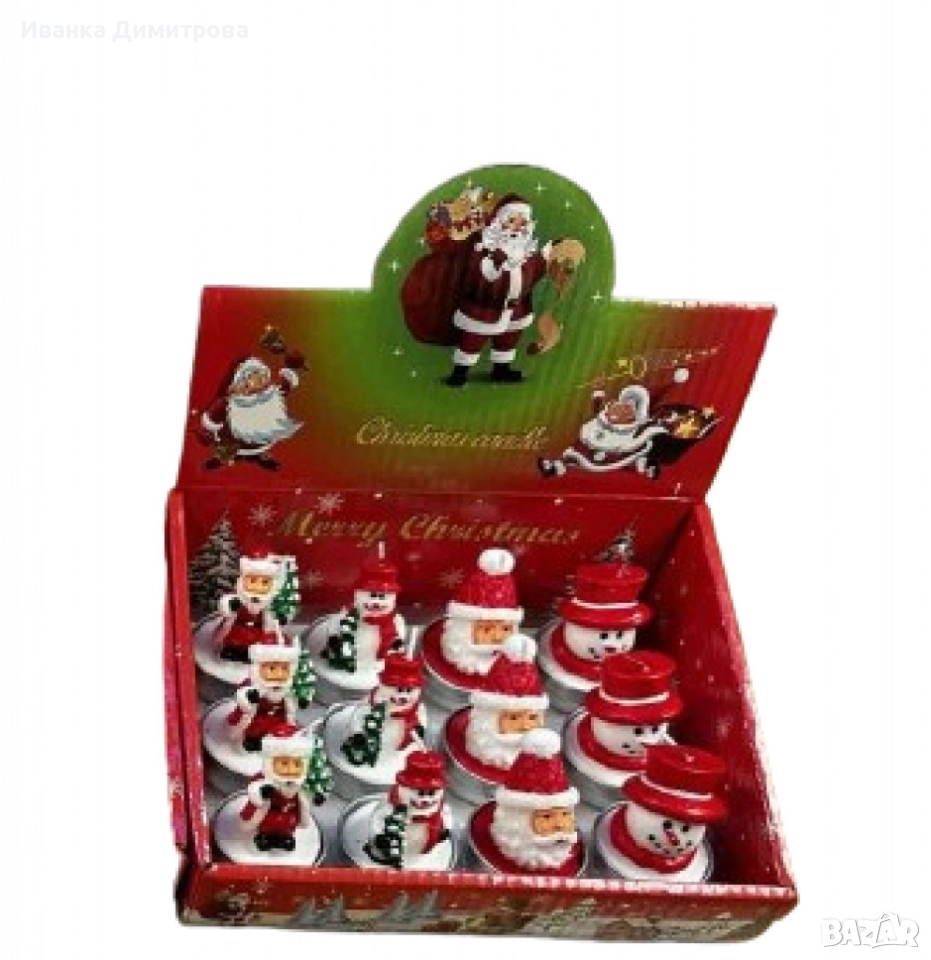 свещи 28 лв комплекта по 12 броя, снимка 1