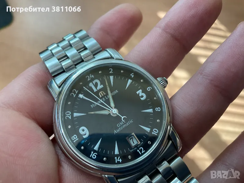 Maurice Lacroix Pontos GMT date automatic, снимка 1