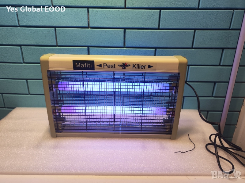 mafiti електрически убиец на комари и мухи 20W с UV светлина, снимка 1