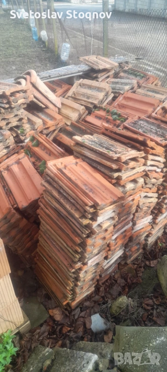 Цигли. Стари евтини керемиди, снимка 1