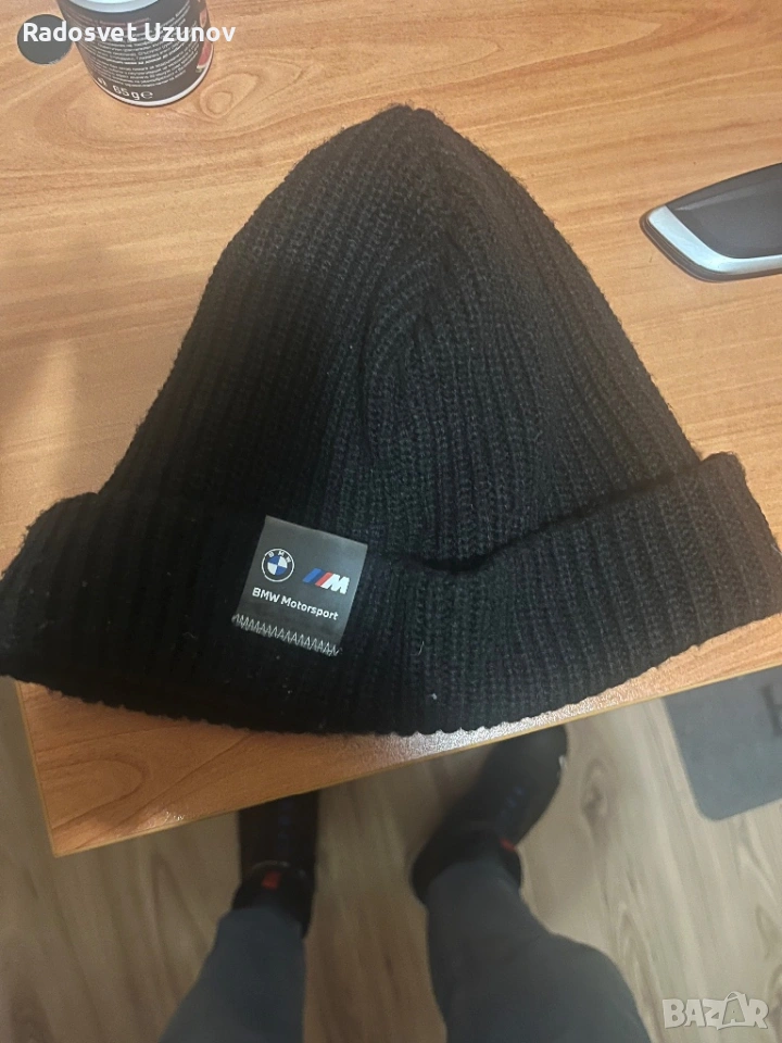 Зимна шапка Puma & BMW Motorsport, снимка 1