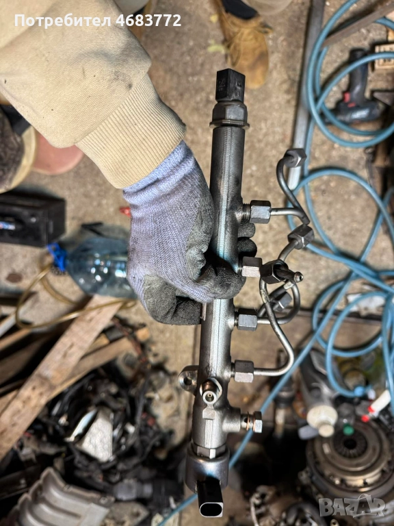 Тръбички захранващи дюзите от горивната рейка на двигател на Мерцедес Mercedes 2.2Cdi само по 10лв., снимка 1