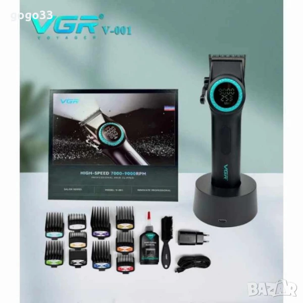 Мощен тример за коса и брада VGR V-001, снимка 1