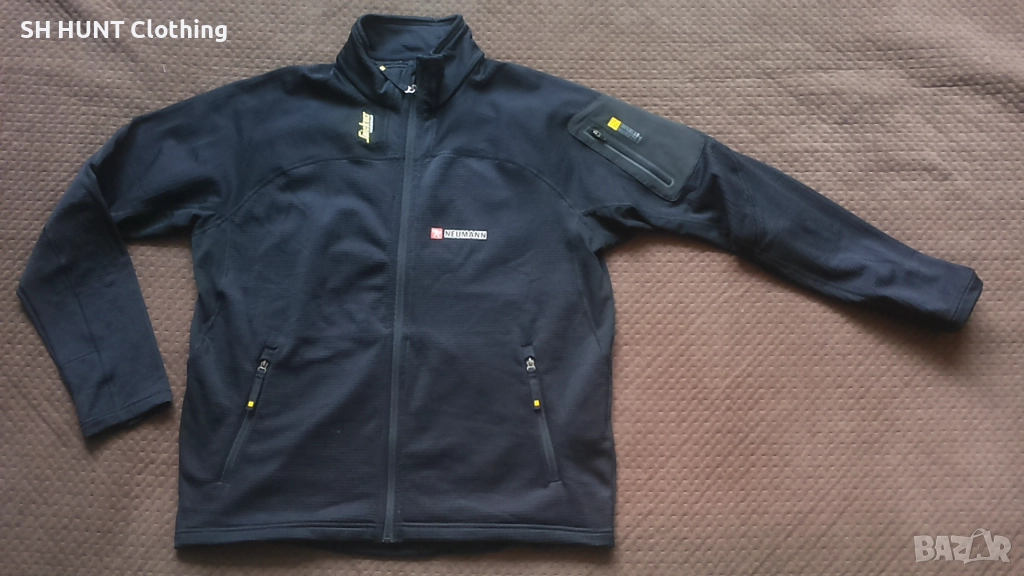 Snickers 9438 Body Mapping Micro Fleece Work Jacket размер XL работна блуза W4-659, снимка 1