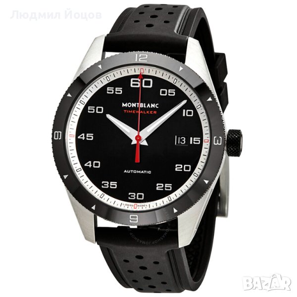 Мъжки часовник MONTBLANC Time Walker Auto Black НОВ - 4599.99 лв., снимка 1